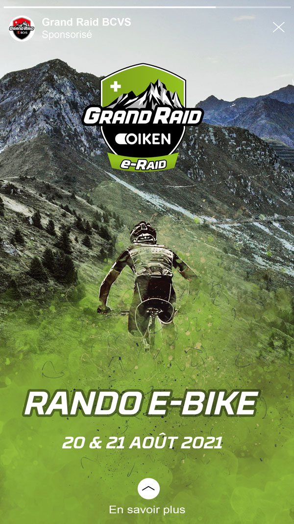 Grand Raid BCVS — campagne digitale et production vidéo — visuel 3