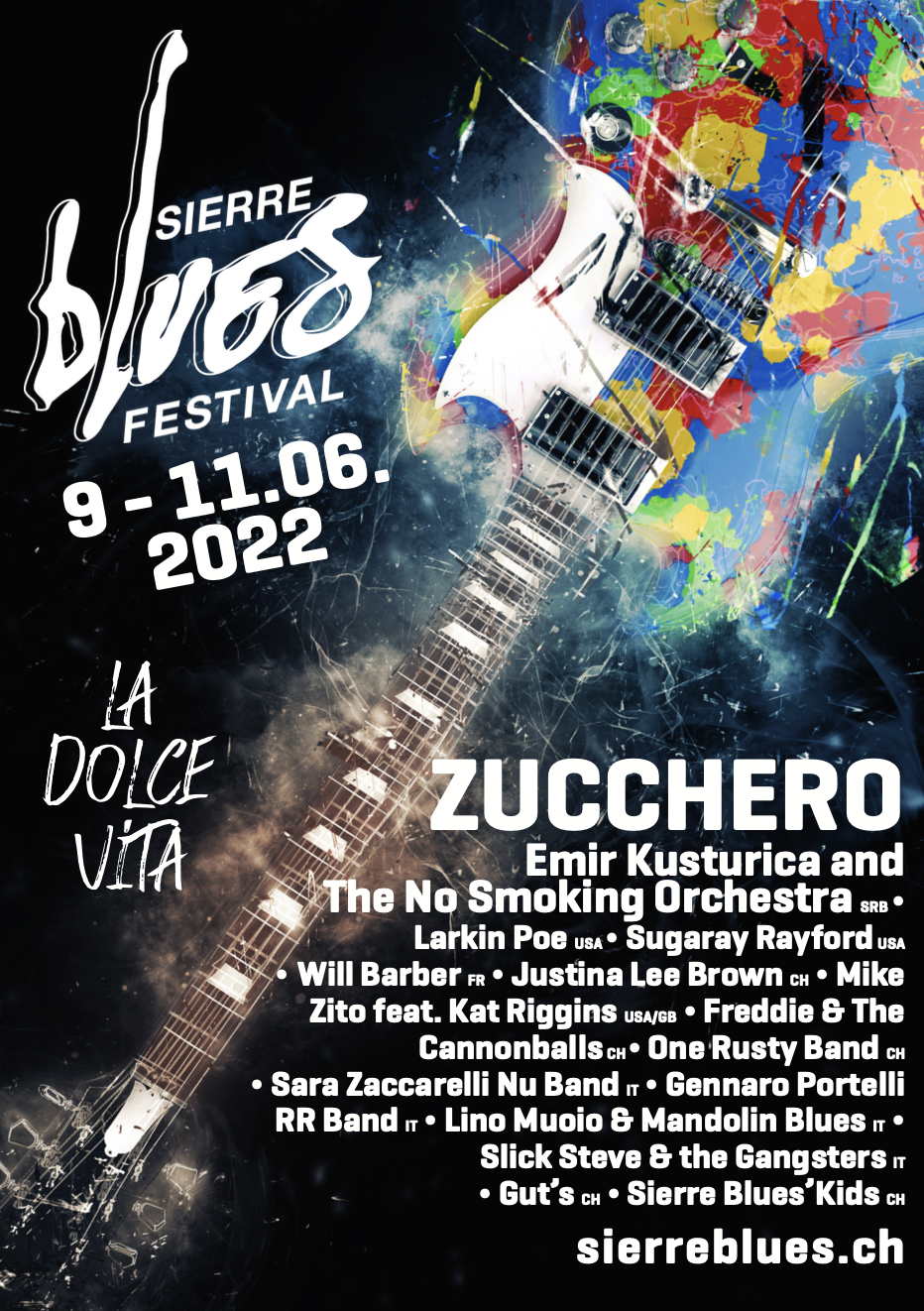 Sierre Blues Festival — accompagnement de campagne de communication — visuel 3
