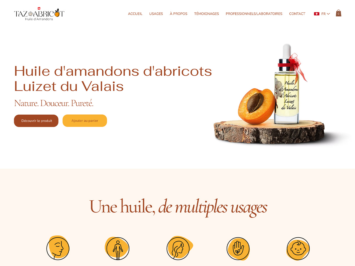 Tazabricot — site internet e-commerce par FORSTEL Consulting